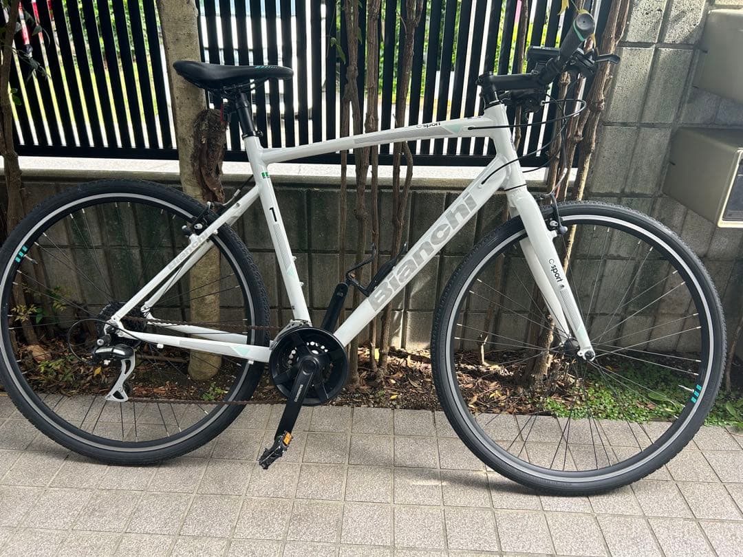 Bianchi C-Sport 1 ホワイト クロスバイク
