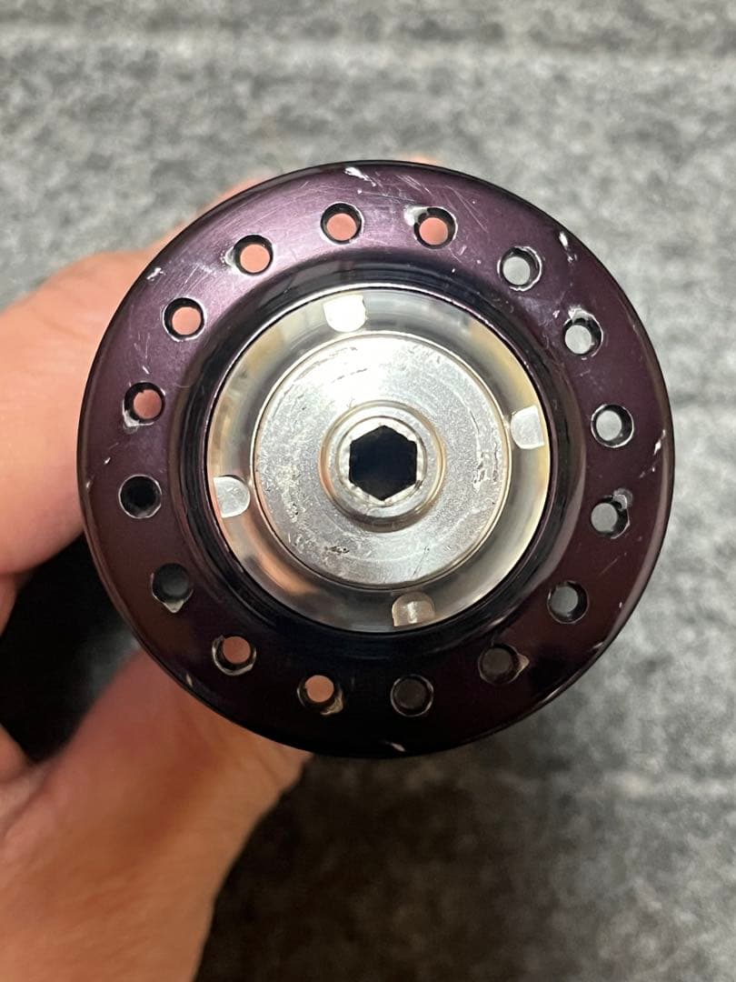 CHRIS KING R45 FRONT クリスキング フロントハブ黒black