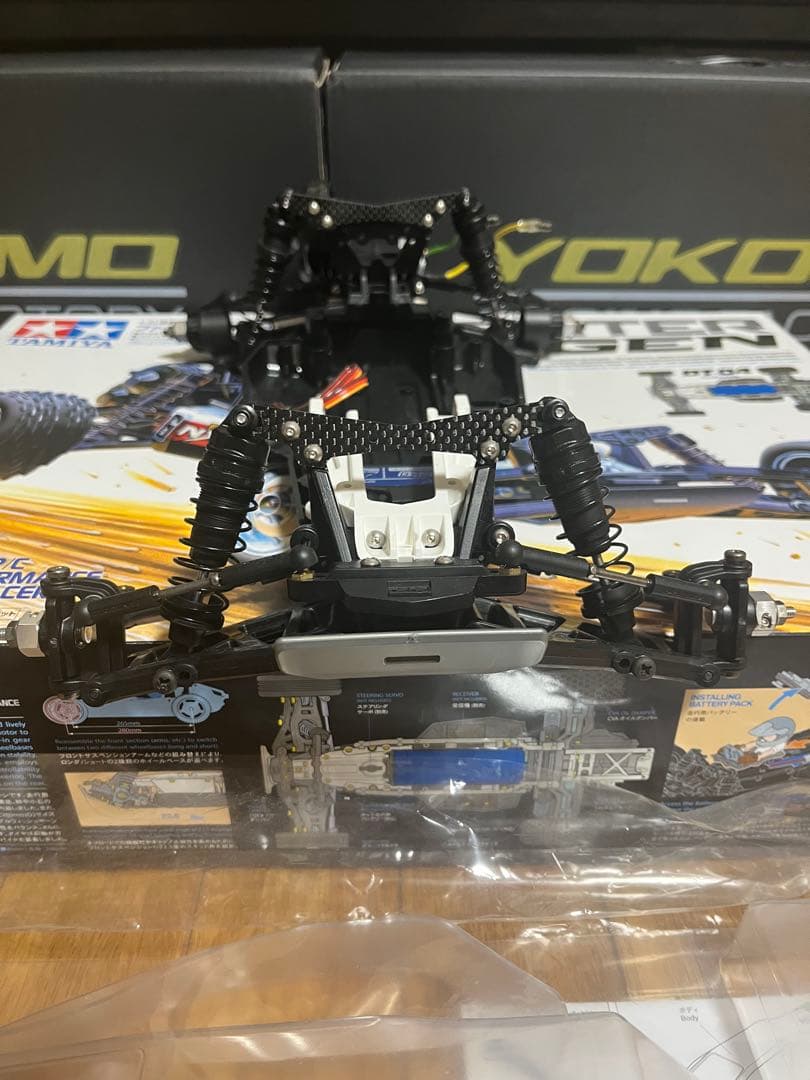 タミヤ　DT-04 オプション多数ボディー付き