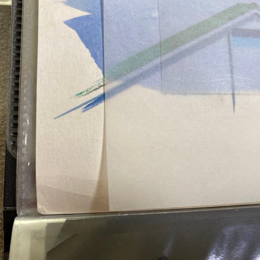 めぞん一刻　音無響子　セル画　アニメ80年代　高橋留美子　高田明美先生サイン付き