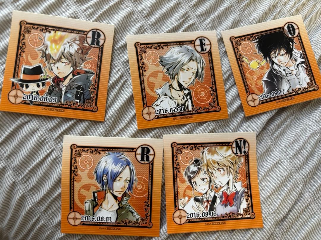 天野明展2016特典ステッカー