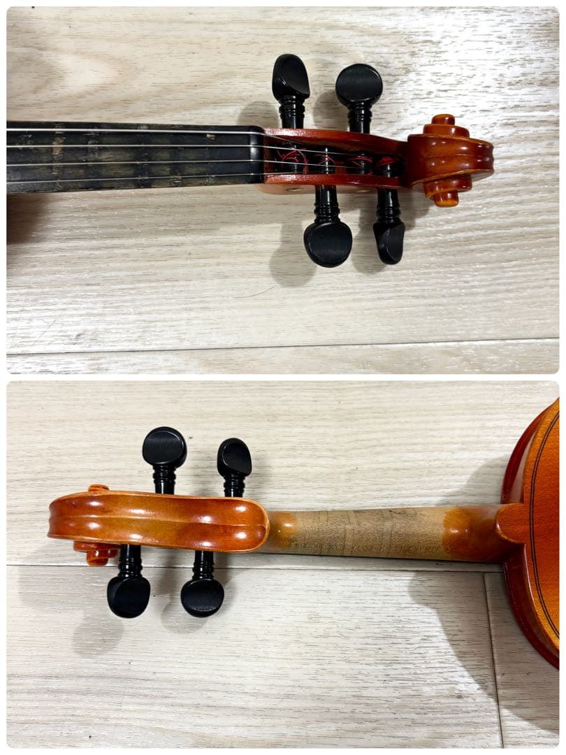 【天然馬毛弓付き】SUZUKI バイオリン No.220 1/8 1993年製