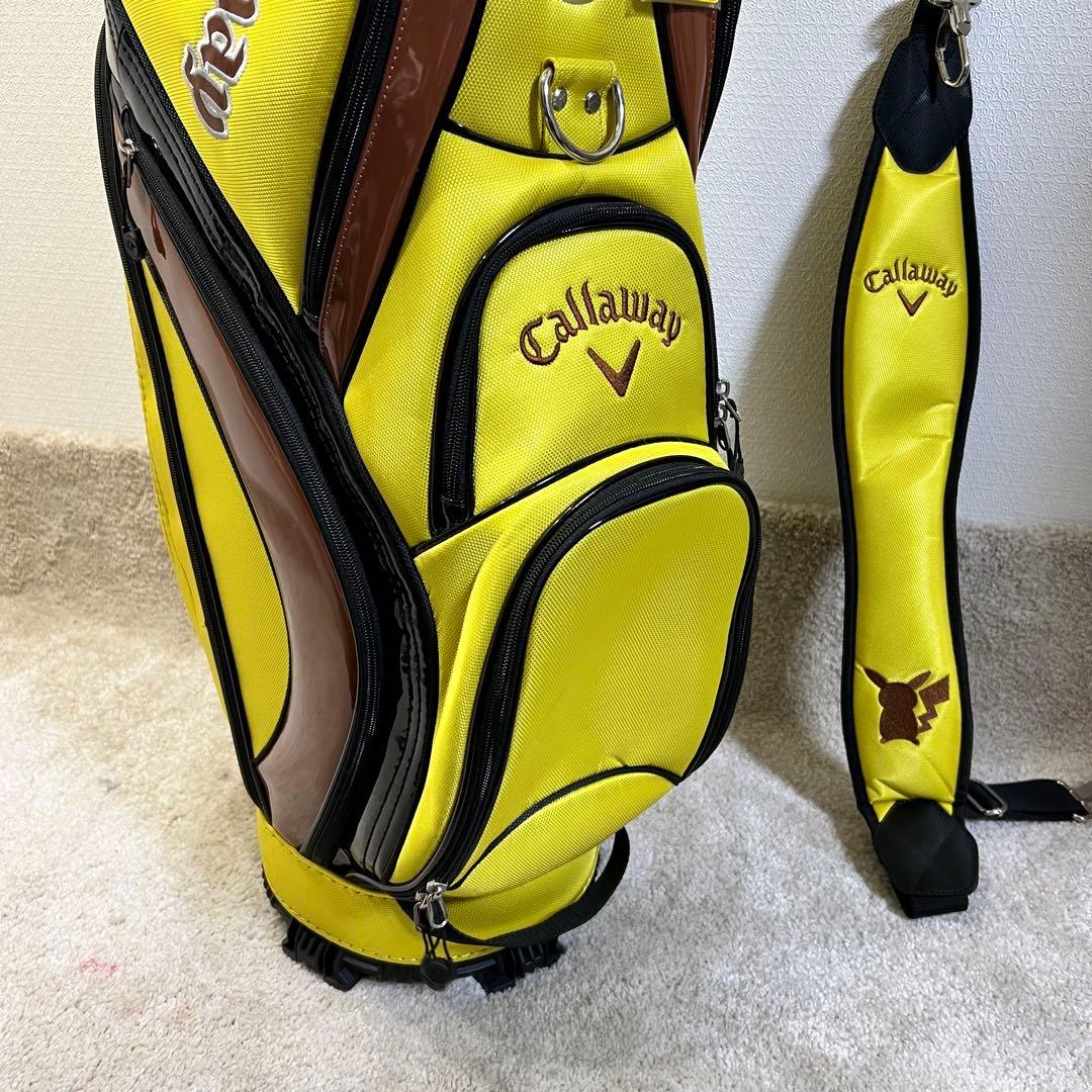 【希少コラボ】キャロウェイ ポケモン キャディバッグ ピカチュウ イエロー 美品