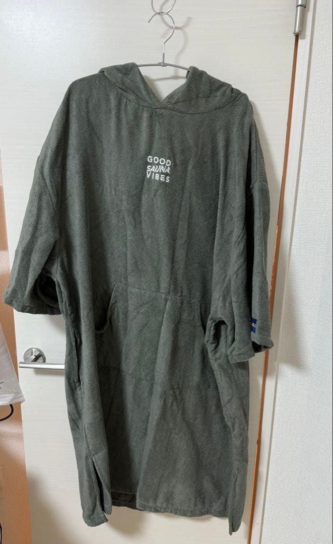 値下げしました！【美品】ABiL サウナポンチョ - グレー