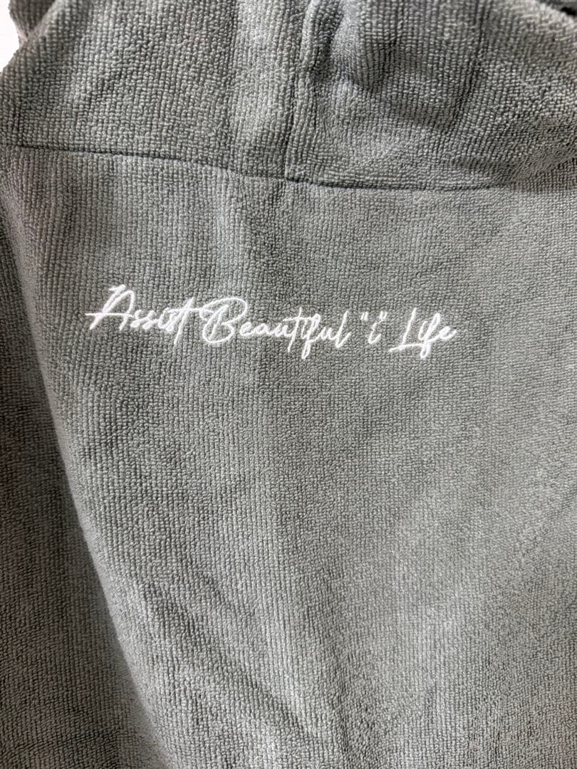 値下げしました！【美品】ABiL サウナポンチョ - グレー