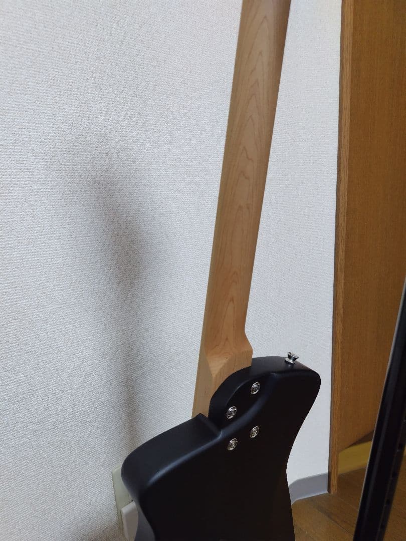 PEOZ エレキギター ブラック 22フレット