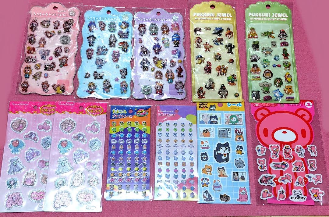 【300枚以上セット】ウォーターシール ボンボンドロップシールスヌーピーサンリオ