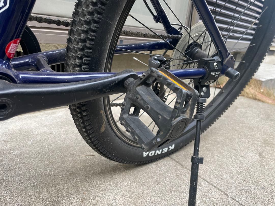 ヨツバサイクル 24インチ ネイビー ホワイト 引取り限定 神奈川県中央部