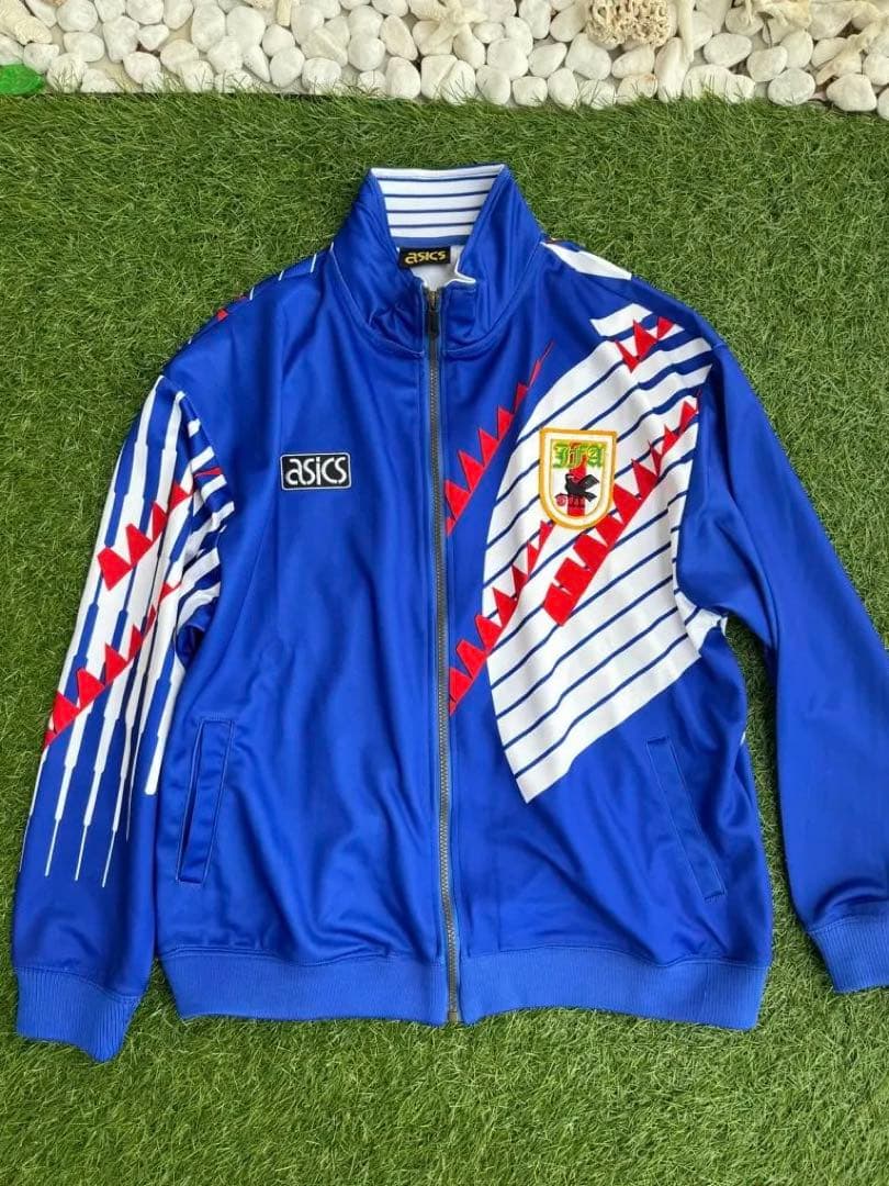 日本代表　ドーハの悲劇　炎　ジャージ　L　サッカー