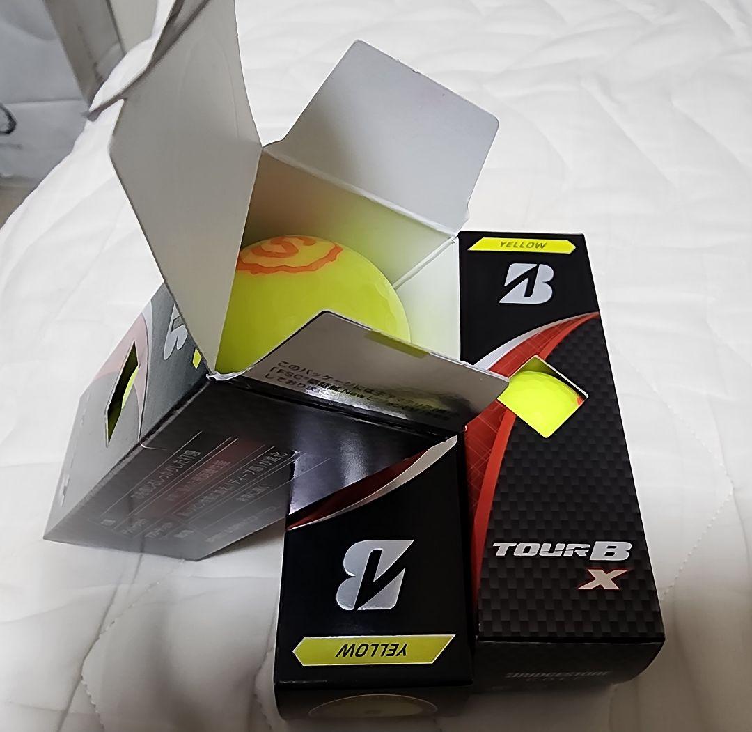 【新品オトク】ブリヂストン 2024 TOUR B X イエローボール計33個