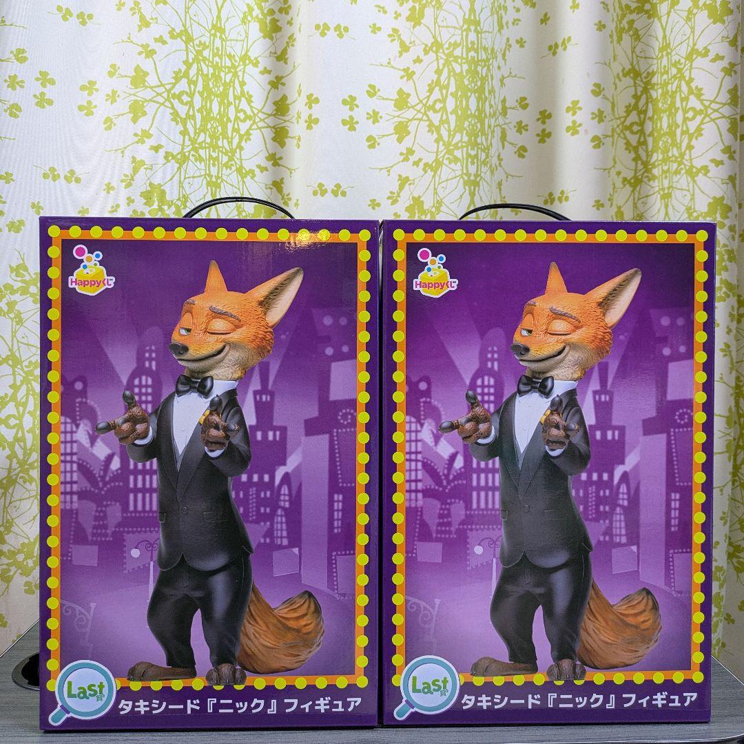 Happyくじ ズートピア2 Last賞 タキシード『ニック』 フィギュア