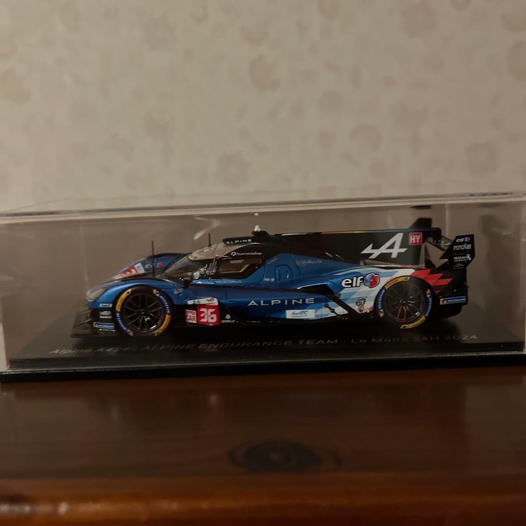 ミニカー Alpine A424- Le Mans 24H 2024