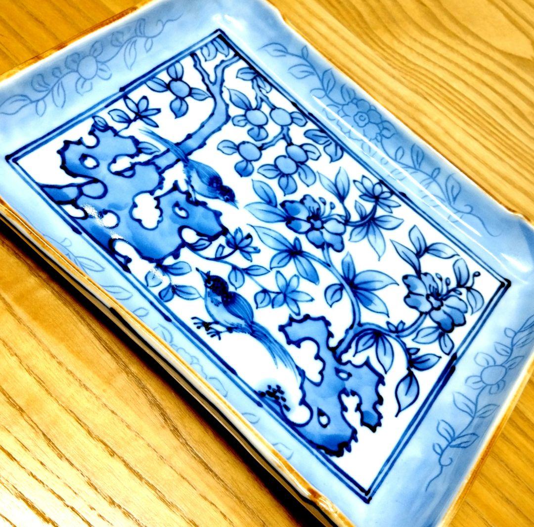 ☆ 加藤利昌 清水焼 角皿10客