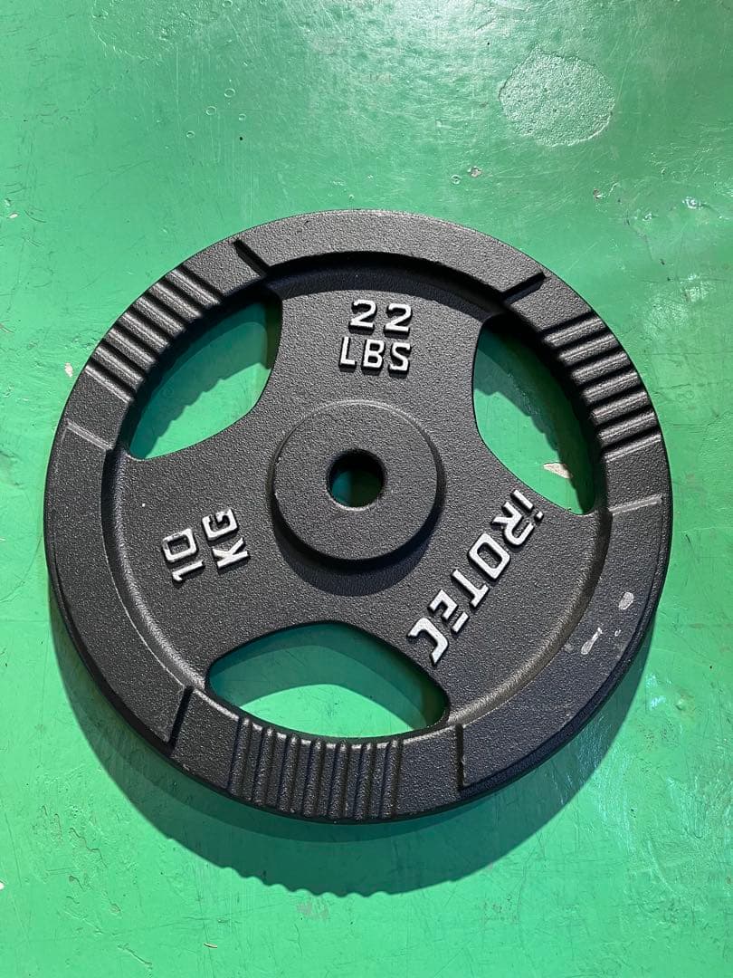 IROTEC ベンチプレスセット一式 バーベル・プレート付