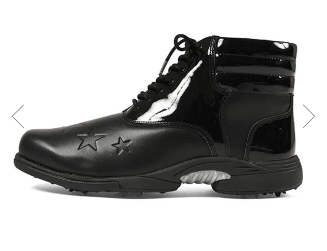 新品 ラッセルノ Russeluno レザー エナメル ゴルフ シューズ 28