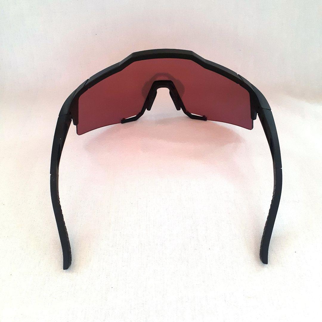 中古 100% SPEEDCRAFT ブラック ワンハンドレッド サングラス