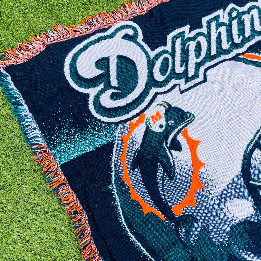【rug】Dolphins NFL タペストリーラグマット ドルフィンズ