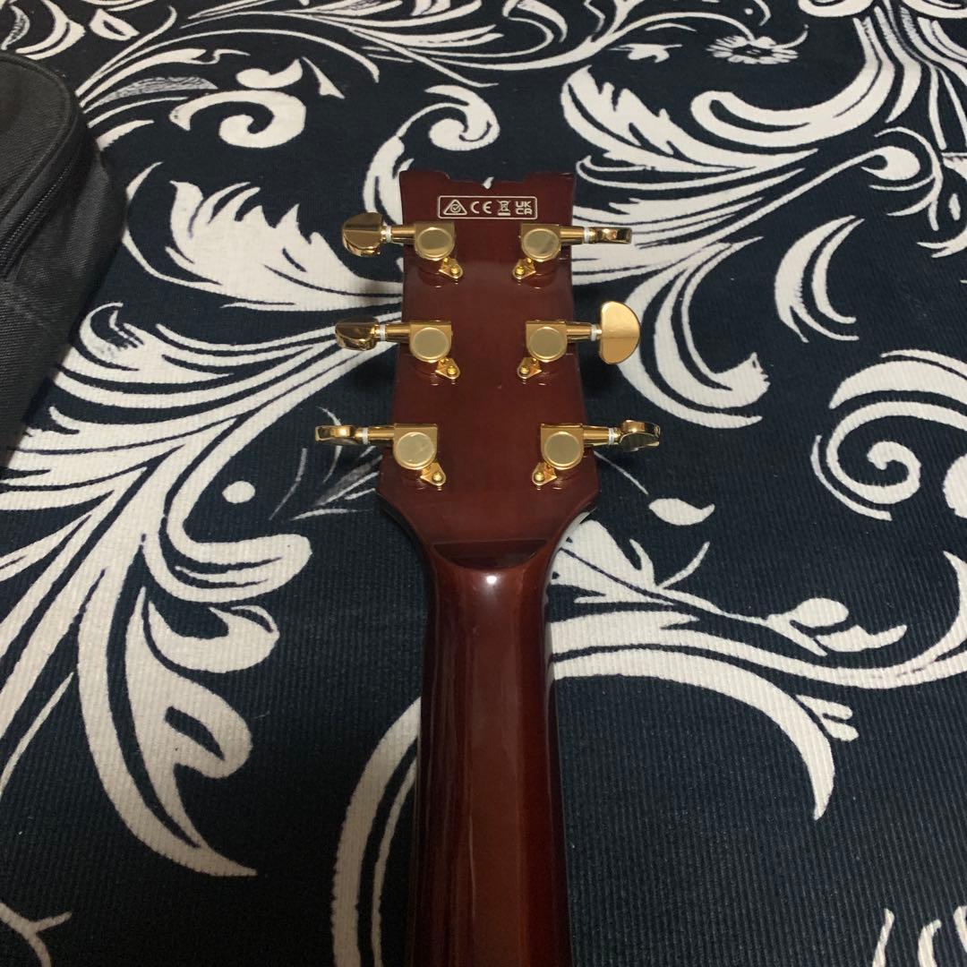 Ibanez AMH90QM-TBL 5B-01 フルアコ
