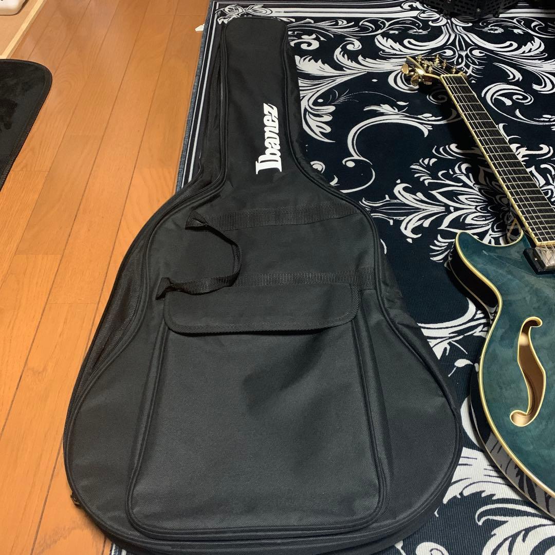 Ibanez AMH90QM-TBL 5B-01 フルアコ