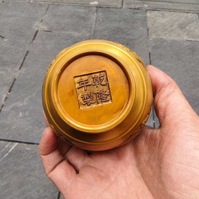 銅器 浮彫龍花瓶 銅花瓶 仏堂花瓶 事務室 応接間 工芸品 置物