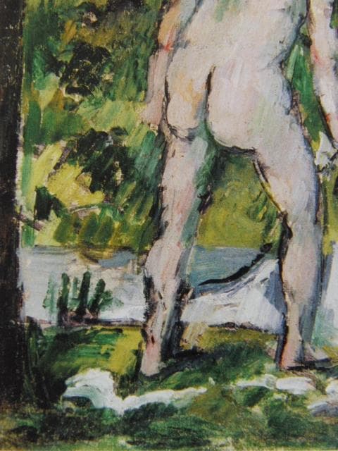 ポール・セザンヌ 【４人の水浴の女たち】 高級画集画、状態良好
