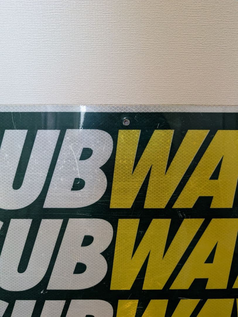 ハイウェイ　ロードサイン　サブウェイ　看板