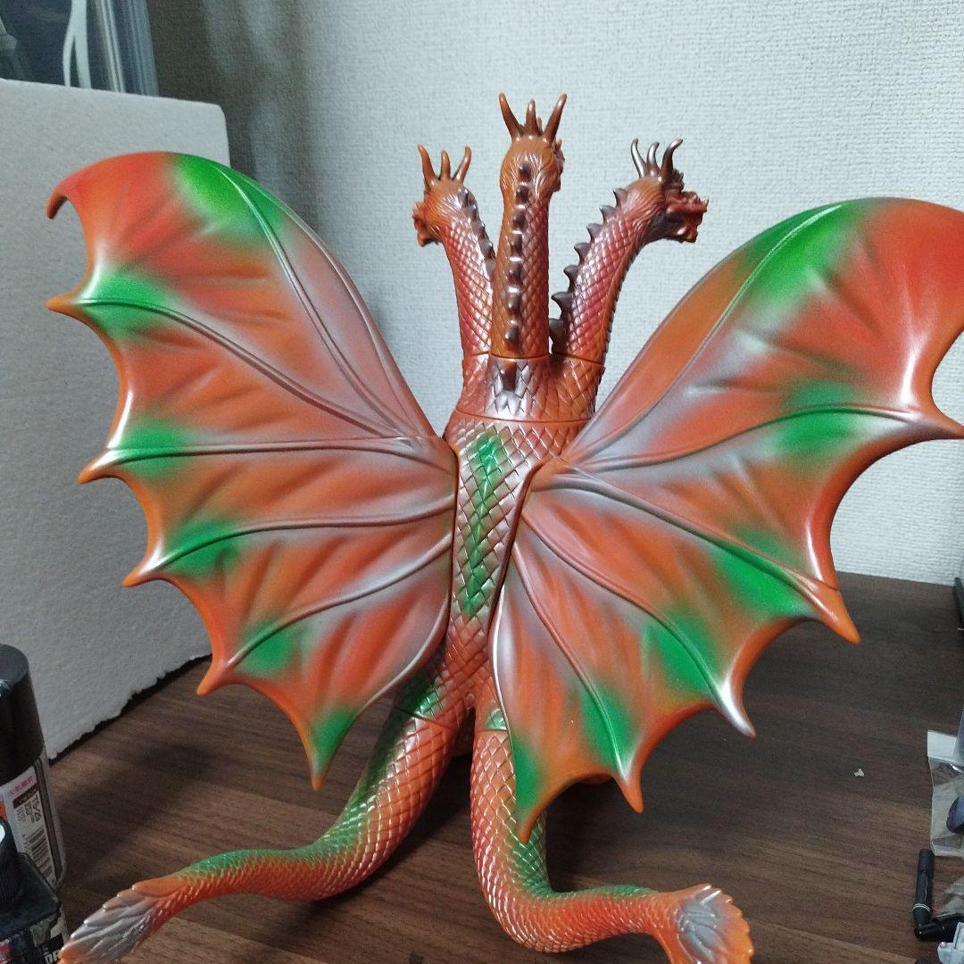 マルサン　キングギドラ　ソフビ　450サイズ　ジャイアント　always