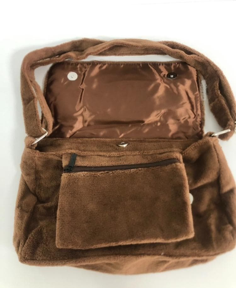 ショルダーバッグ　ノベルティ　ホワイト　エレガント　バッグ