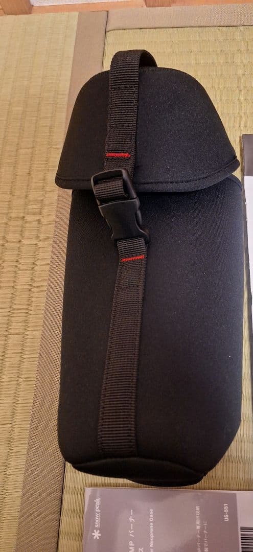 スノーピーク &CAMPバーナー ブラック＋純正ケース