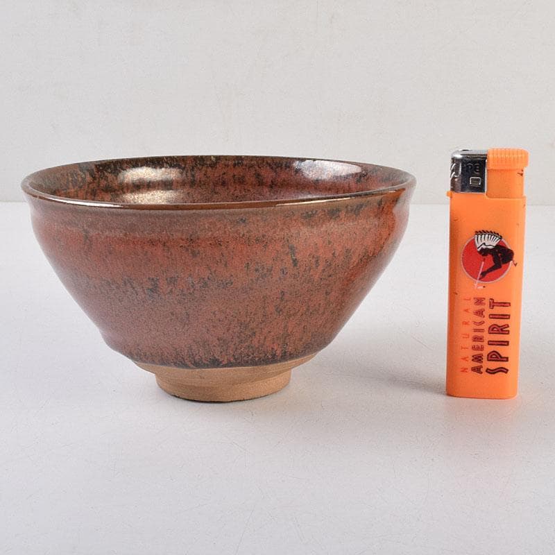 中国　南宋　建窯　禾目天目茶碗　煎茶碗　C　R9331