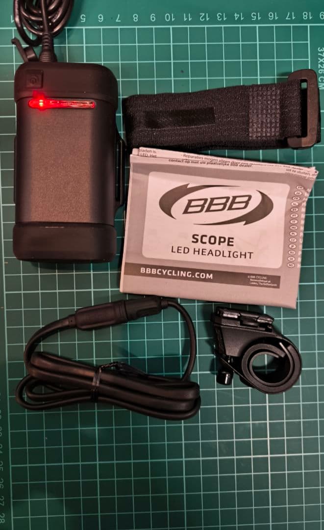 BBB Scope 1300LEDライト MTBやROADで大光量Rideを!!