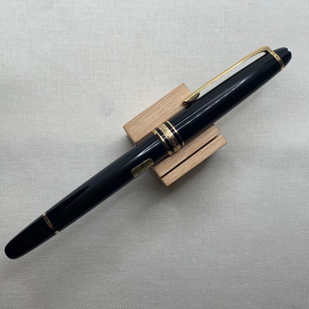 【箱保証書付】モンブラン　マイスターシュテュック144 中白 万年筆 字幅F