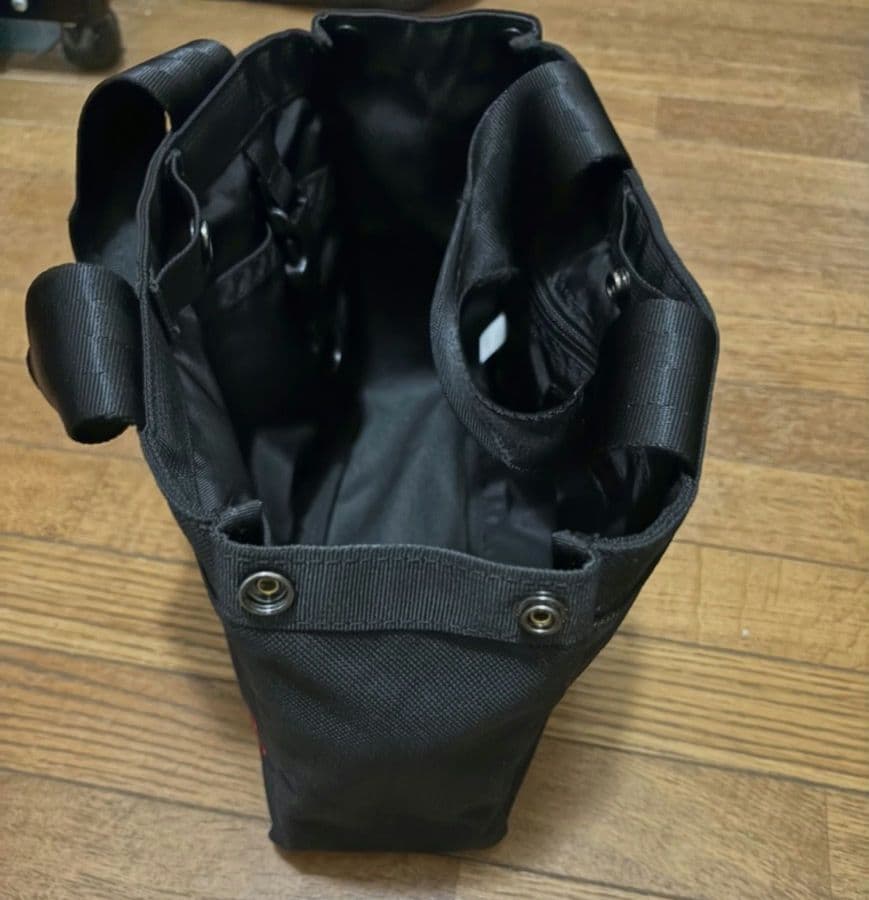 BRIEFING 黒 カートバッグ