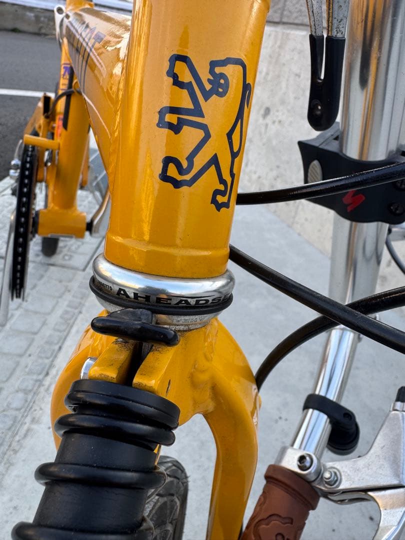 廃盤　希少プジョー (PEUGEOT)のPacific-イエロー