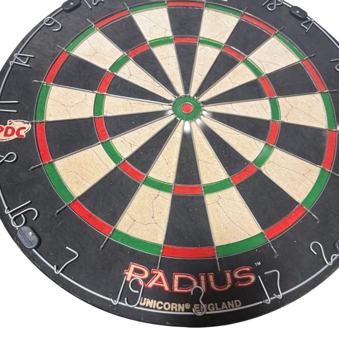 unicorn RADIUS ダーツボード PDCロゴ入り