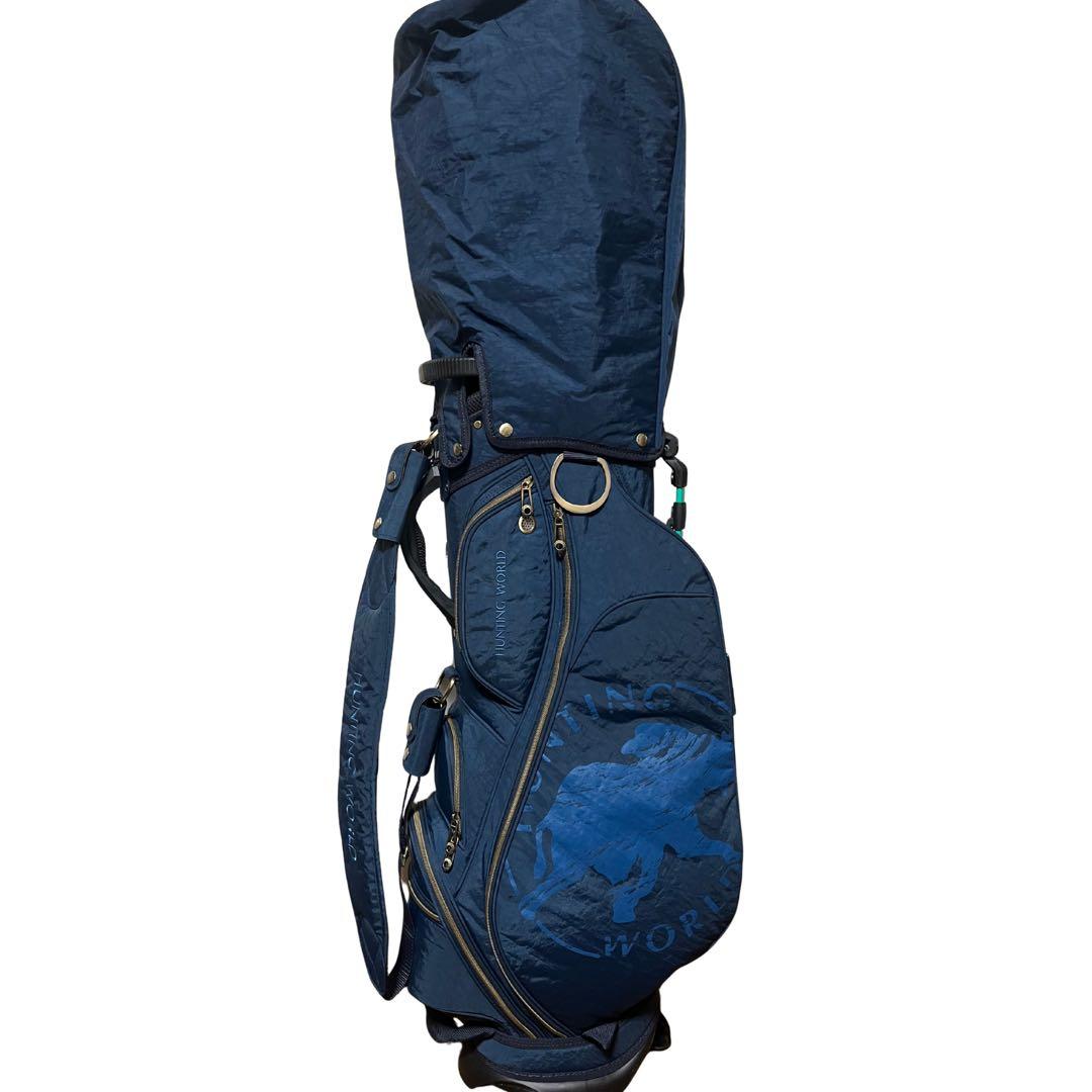 HUNTING WORLD ネイビー キャディバッグ値下げ