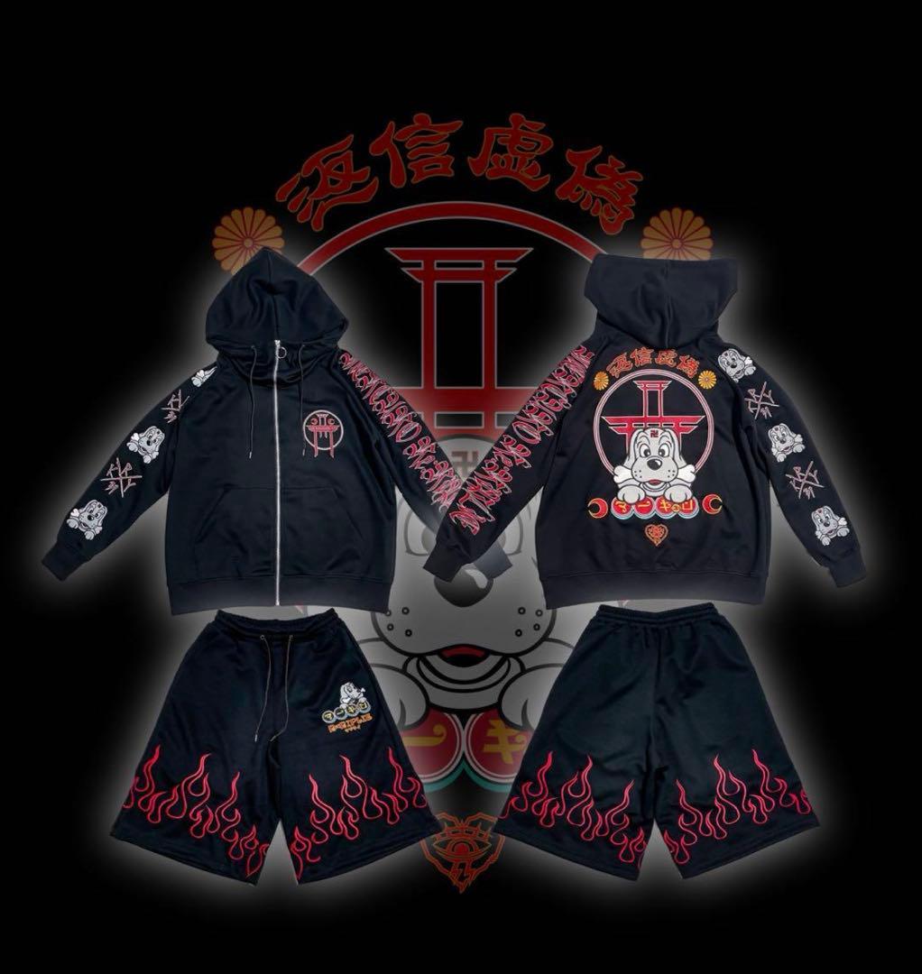 GALFY マーキュロ 「Re:キュロ02」セットアップ　黒 ブラック