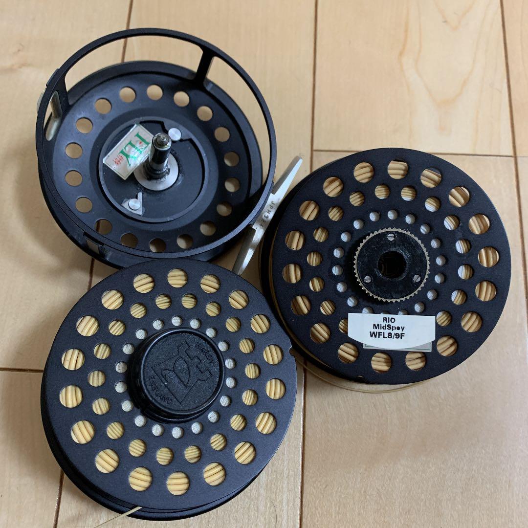 hardy ULTRA LITE DISC SALMON  黒  替えスプール