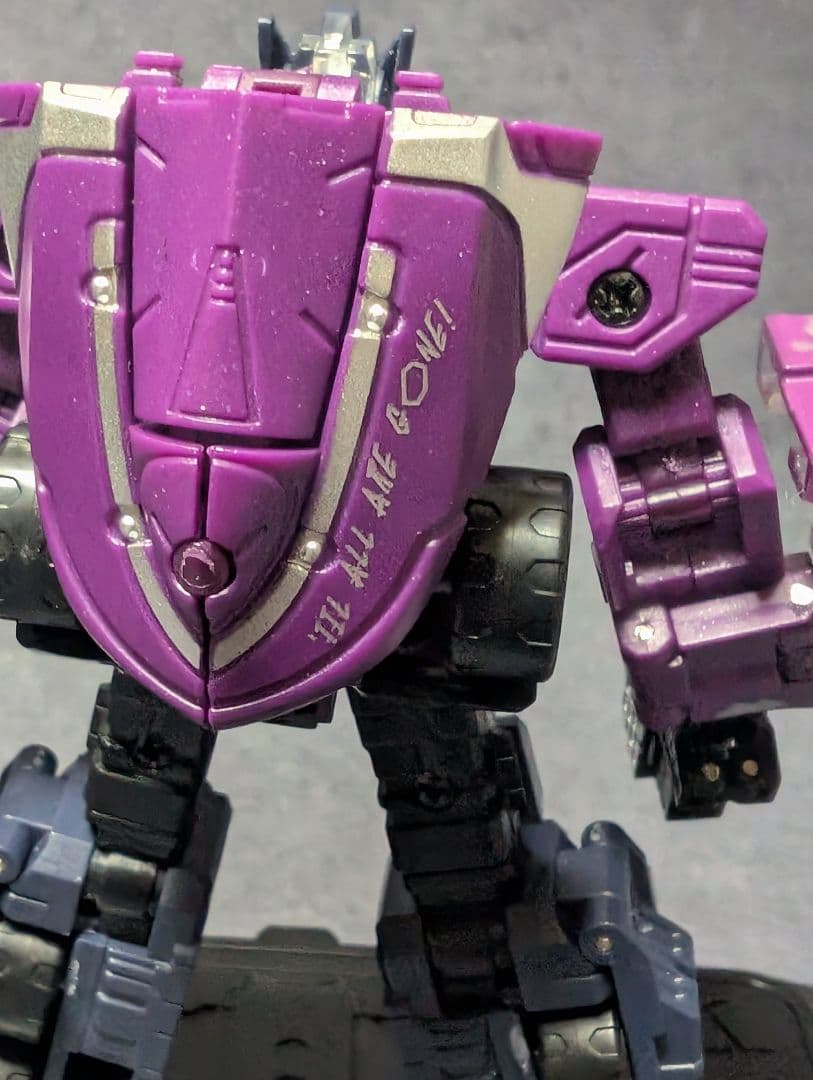 非正規　トランスフォーマー　ヘケヘケ型シャッタードグラス　コンボイ　縮小版