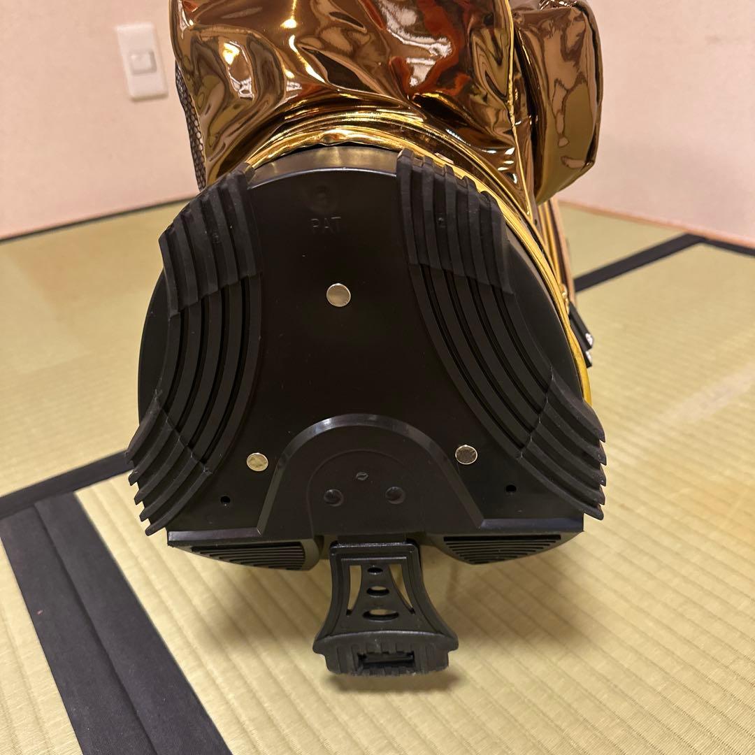 新品　ウィンウィン　キャディーバック　ゴールド　ゴルフ　メンズ