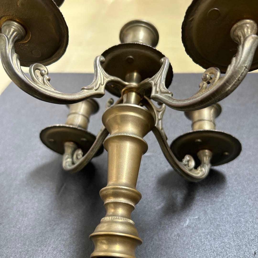 燭台　アンティーク　キャンドルスタンド　未使用