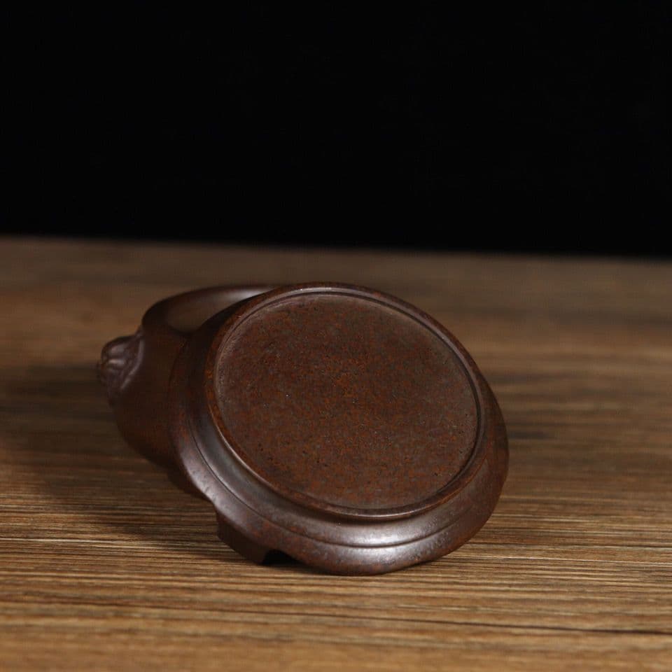 香炉 銅製 獅耳圧経銅炉 仏堂香炉 香道具 工芸品 置物