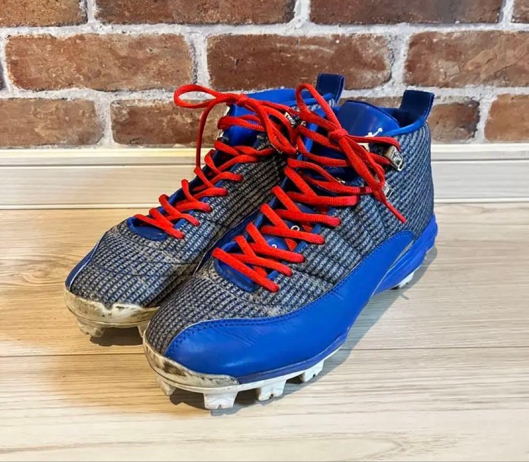 希少　ナイキ　エアジョーダン12 野球　スパイク　28.5cm ポイント