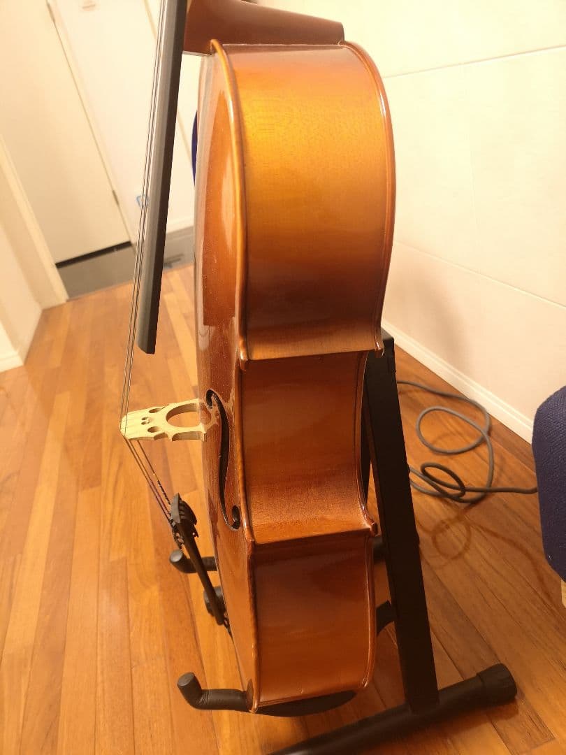 分数チェロ  1/4サイズ　チェロ＋弓＋ソフトケース