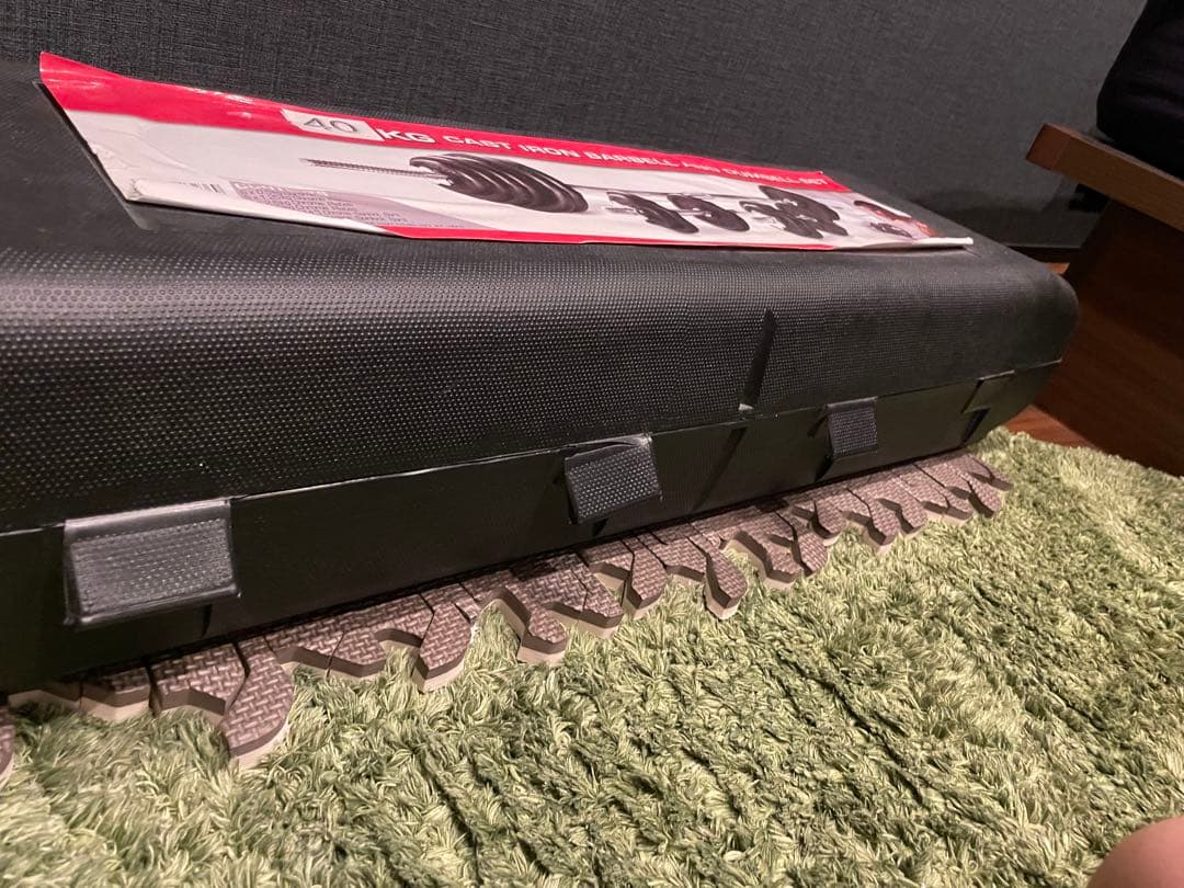 40kg キャストアイアン ダンベルセット 美品 筋トレ