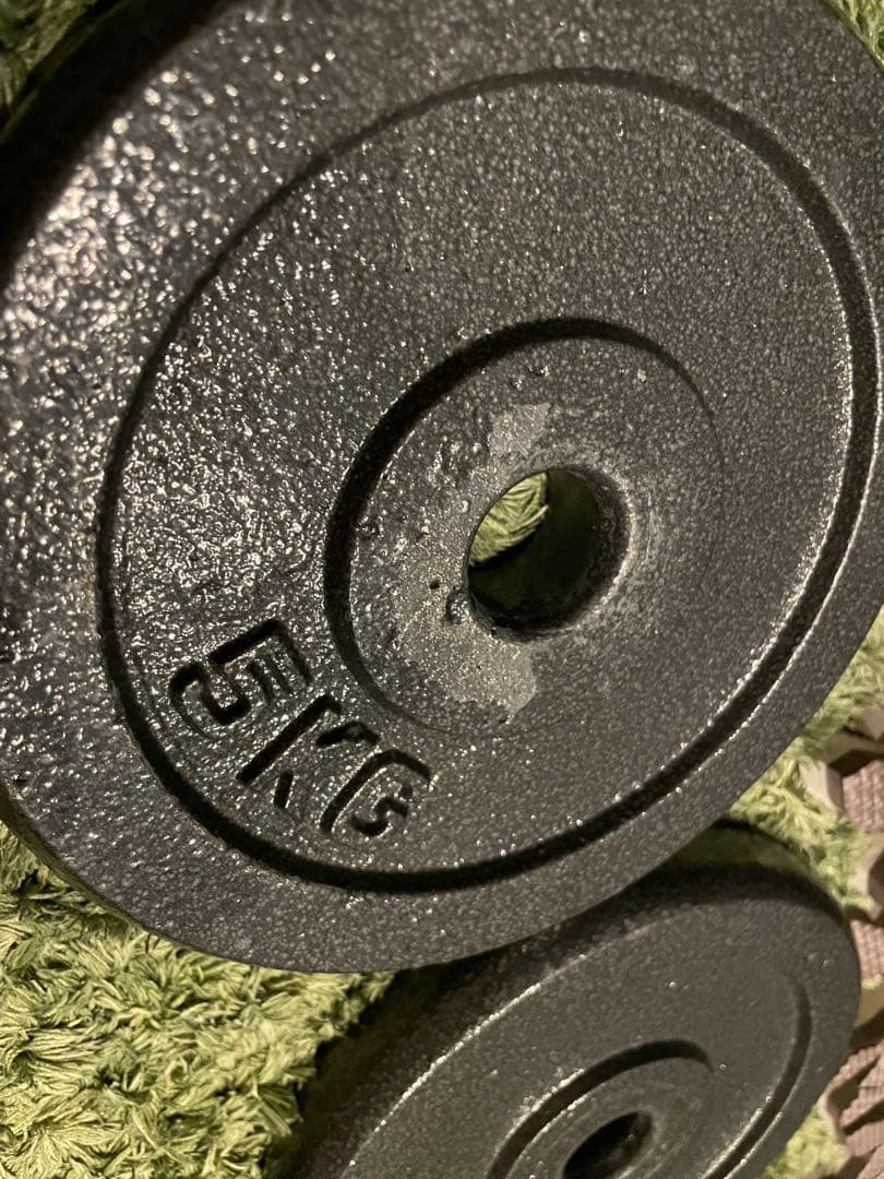 40kg キャストアイアン ダンベルセット 美品 筋トレ