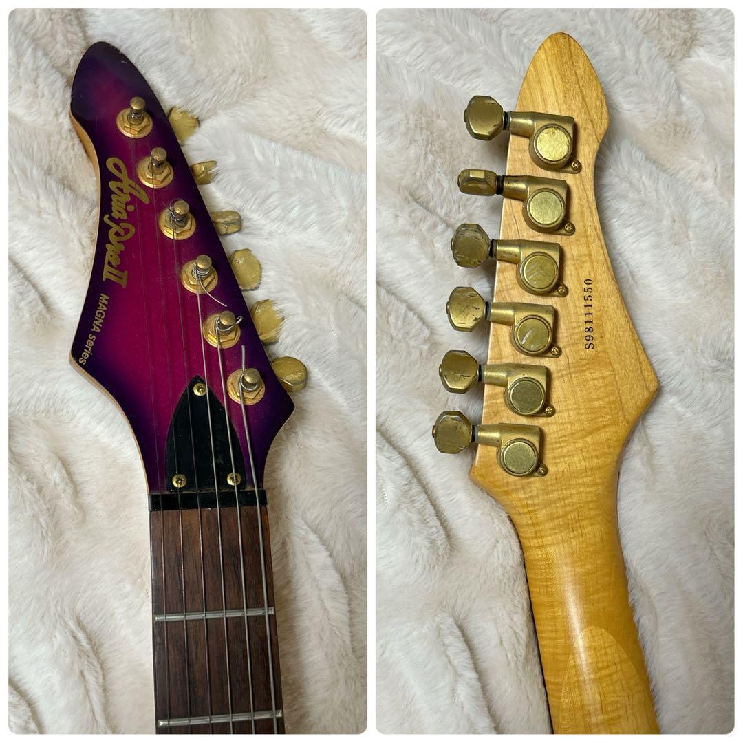 ARIA pro-2 magna 98年製 レフティ コイルタップ機能付き