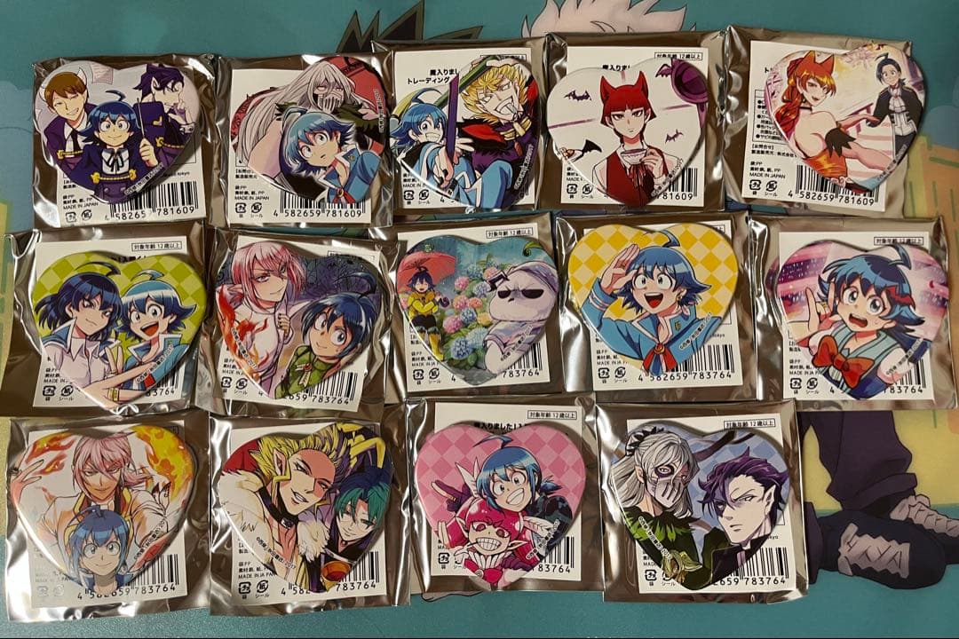 魔入りました!入間くん ハート缶バッジ