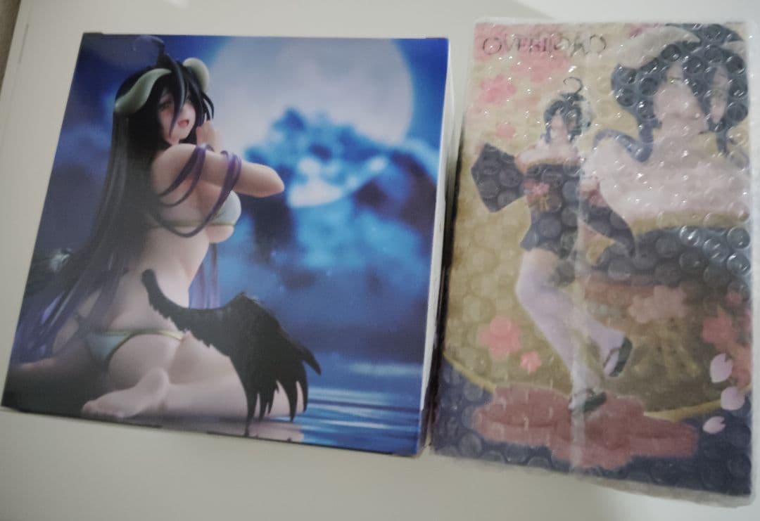 オーバーロード アルベド フィギュア7体 & アクリルパネル セット