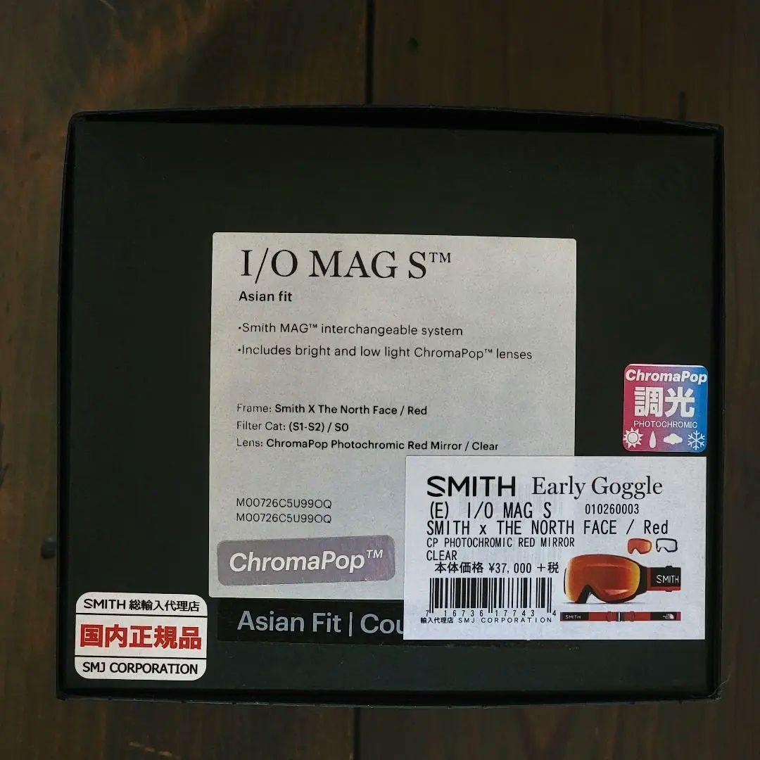 THE NORTH FACE Smith I/O MAG S 替えレンズ3枚付属